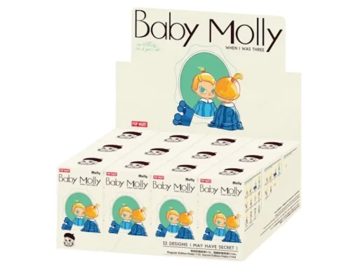 Best Baby Molly When I was Three! Series Figure Sealed Case (12 Blind Box) - US Pop Mart