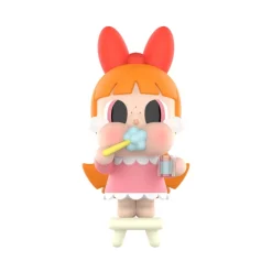 Sale CRYBABY x Powerpuff Girls Series Brushing Teeth Blossom Figure - US Pop Mart