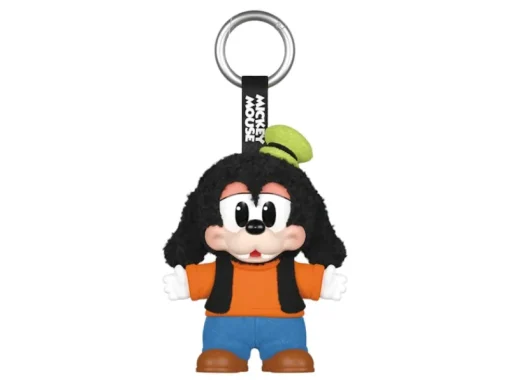 Fashion Disney Mickey Family Together Series Goofy Plush Keychain - US Pop Mart