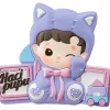 Hot Hacipupu Rolling Time Machine Series Hey and See You! Fridge Magnet Silicone Clip - US Pop Mart