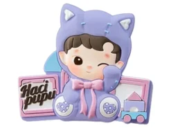 Hot Hacipupu Rolling Time Machine Series Hey and See You! Fridge Magnet Silicone Clip - US Pop Mart