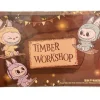 New Labubu The Monsters Timber Workshop Playing on the Swing Plush Pendant (Pop Land Exclusive) Sealed Case (6 Blind Box) - US Pop Mart