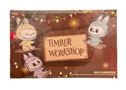 New Labubu The Monsters Timber Workshop Playing on the Swing Plush Pendant (Pop Land Exclusive) Sealed Case (6 Blind Box) - US Pop Mart