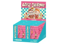Hot Labubu The Monsters Let's Checkmate Series Pendant Sealed Case (6 Blind Box) - US Pop Mart