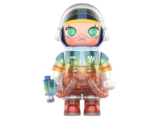 Hot Mega Collection 400 % Space Molly Soft Drink Series Rainbow Paradise (Secret Edition) 400% - US Pop Mart