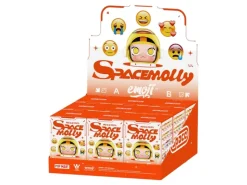 Sale Mega Space Molly x emoji Series 100% Sealed Case (9 Blind Box) - US Pop Mart