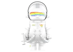 Hot Mega Space Molly Rainbow (Regular Edition) 400% - US Pop Mart