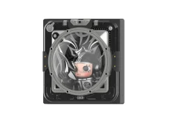 New Mega Space Molly CLOT Black Alienegra In Space 3D Painting - US Pop Mart