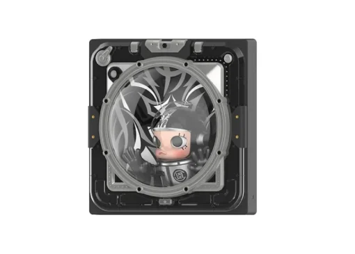 New Mega Space Molly CLOT Black Alienegra In Space 3D Painting - US Pop Mart