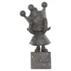 Hot Molly Anniversary Statues Classical Retro 2 Series MC Molly Black Stone (Secret Edition) Figure - US Pop Mart