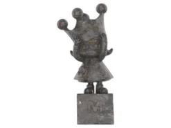 Hot Molly Anniversary Statues Classical Retro 2 Series MC Molly Black Stone (Secret Edition) Figure - US Pop Mart