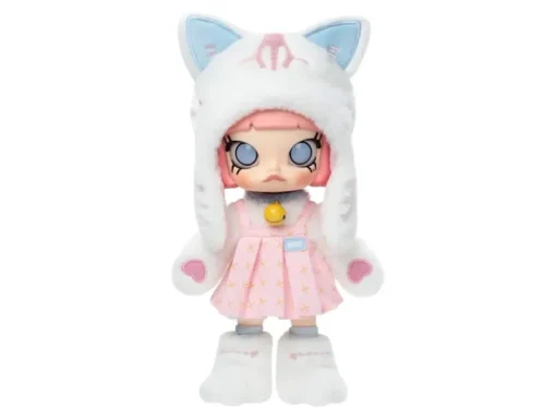 Discount Molly Peekaboo 1/8 Action Figure White Cat Regular Figure - US Pop Mart