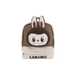 New The Monsters Labubu Classic Bag Series Blackpack Brown - US Pop Mart