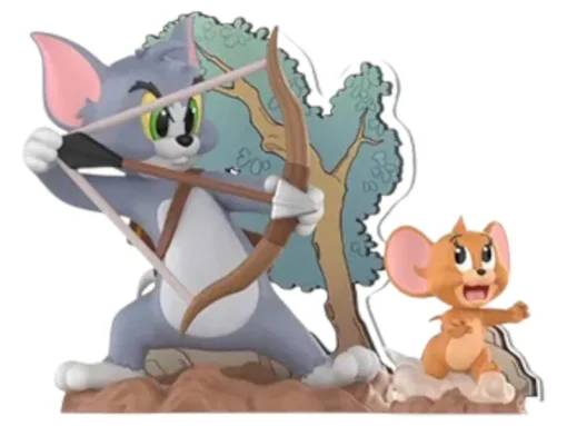 Best Tom & Jerry: Forbidden Compass Series Painting Adventure Figures - US Pop Mart
