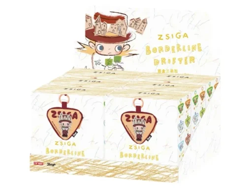 New Zsiga Borderline Drifter Series Triangular Bag Charm Sealed Case (6 Blind Box) - US Pop Mart