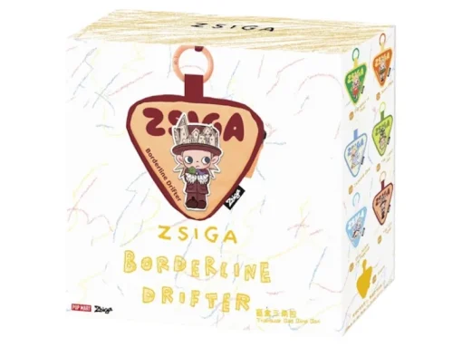 Best Zsiga Borderline Drifter Series Triangular Bag Charm Single Blind Box - US Pop Mart